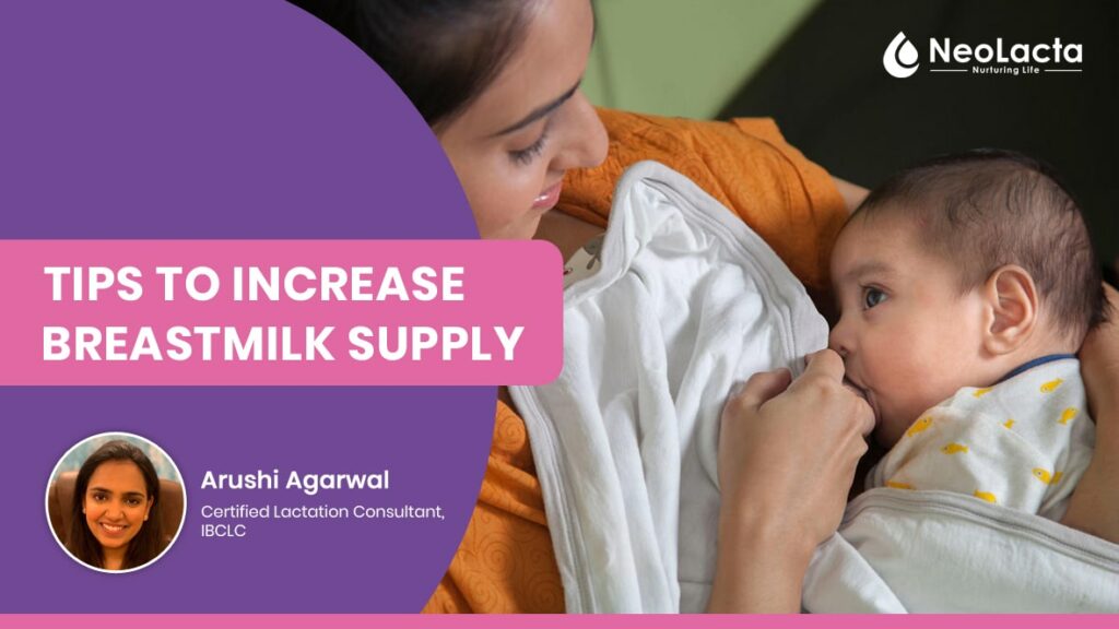 Tips to increase breastmilk supply